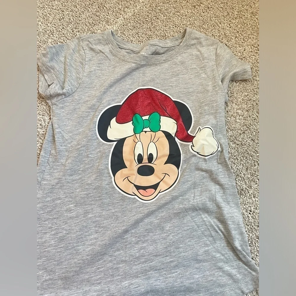 Christmas pajamas Disney Minnie Mouse NWT pants and tops plaid old navy